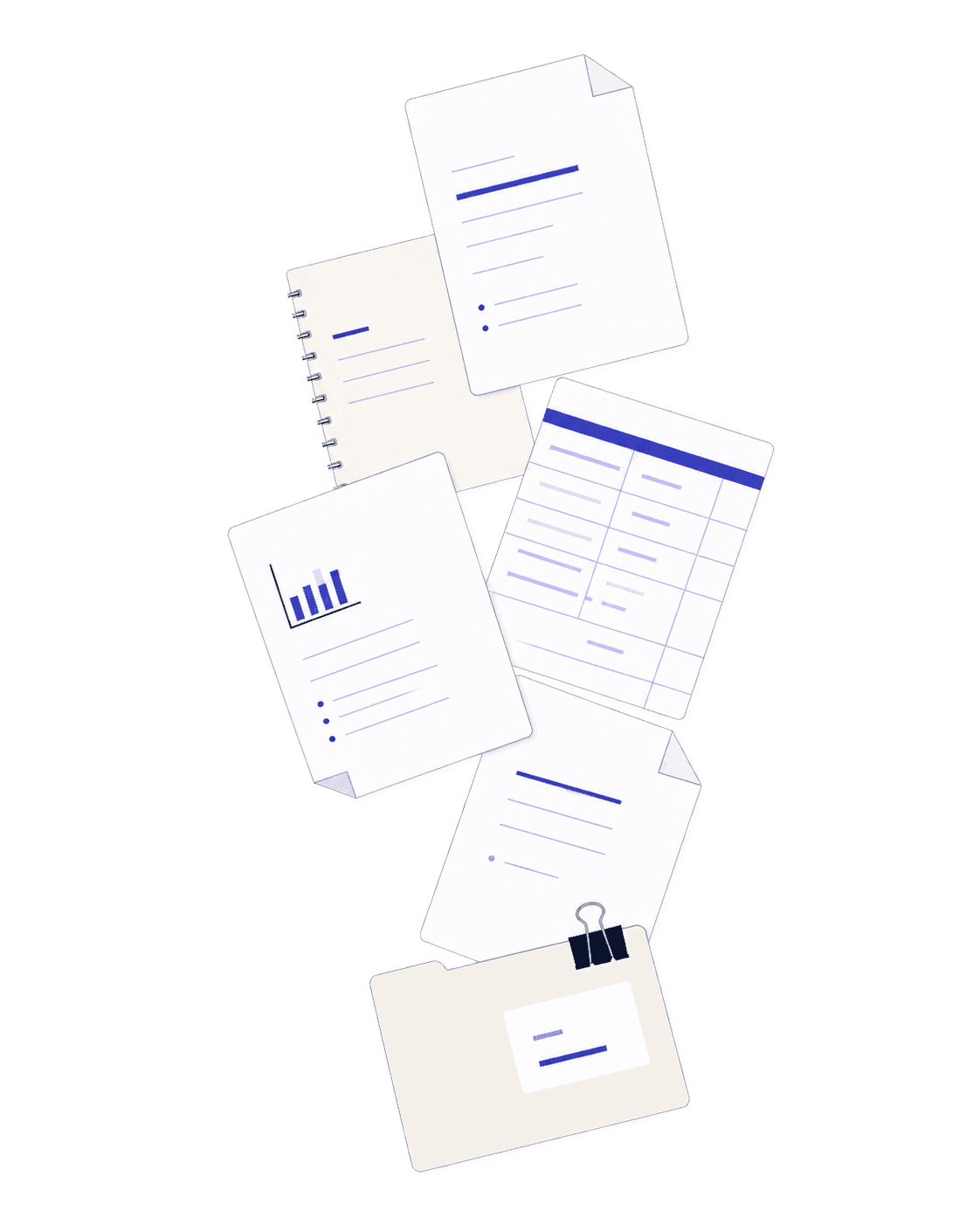 Des fichiers et interfaces dispersés